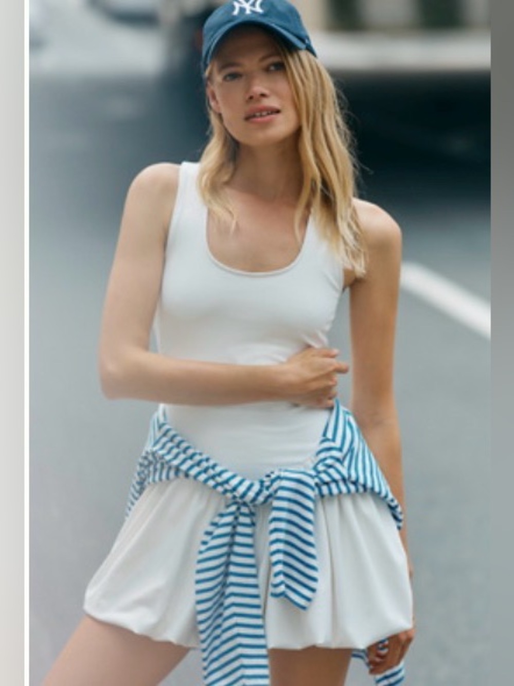 Anthropologie Daily Practice Bubble-Hem Mini Dress/ woman’s M